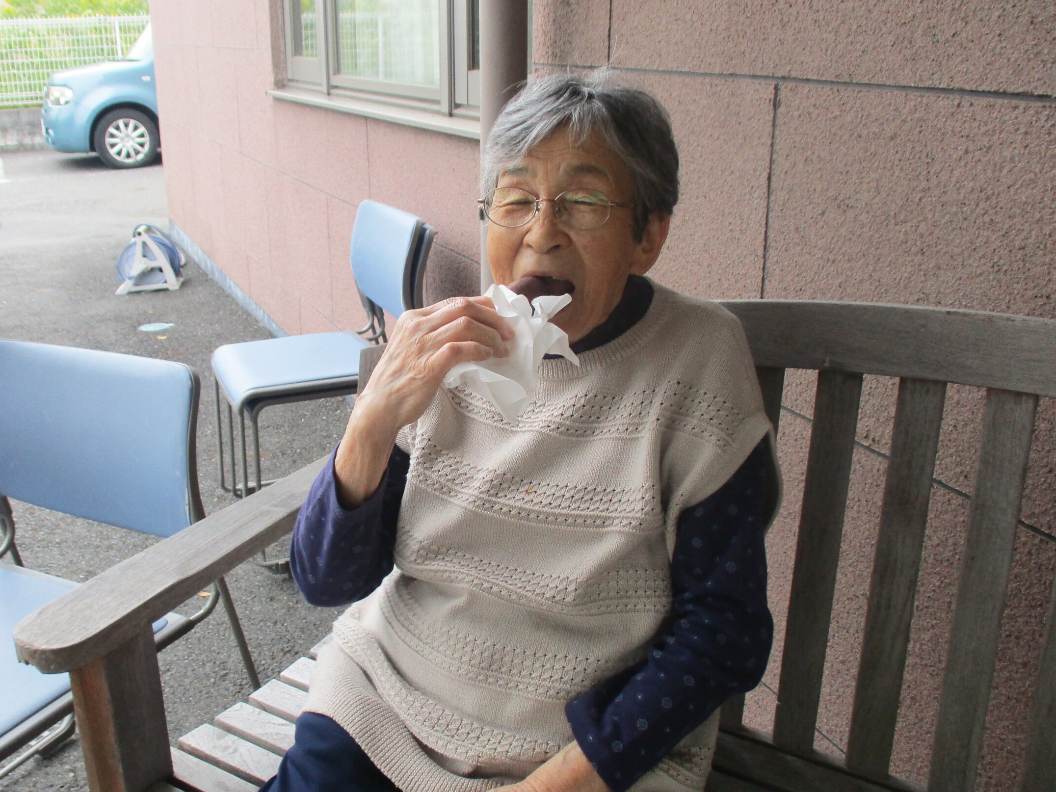 焼き芋-4 ニチイホーム柏の葉