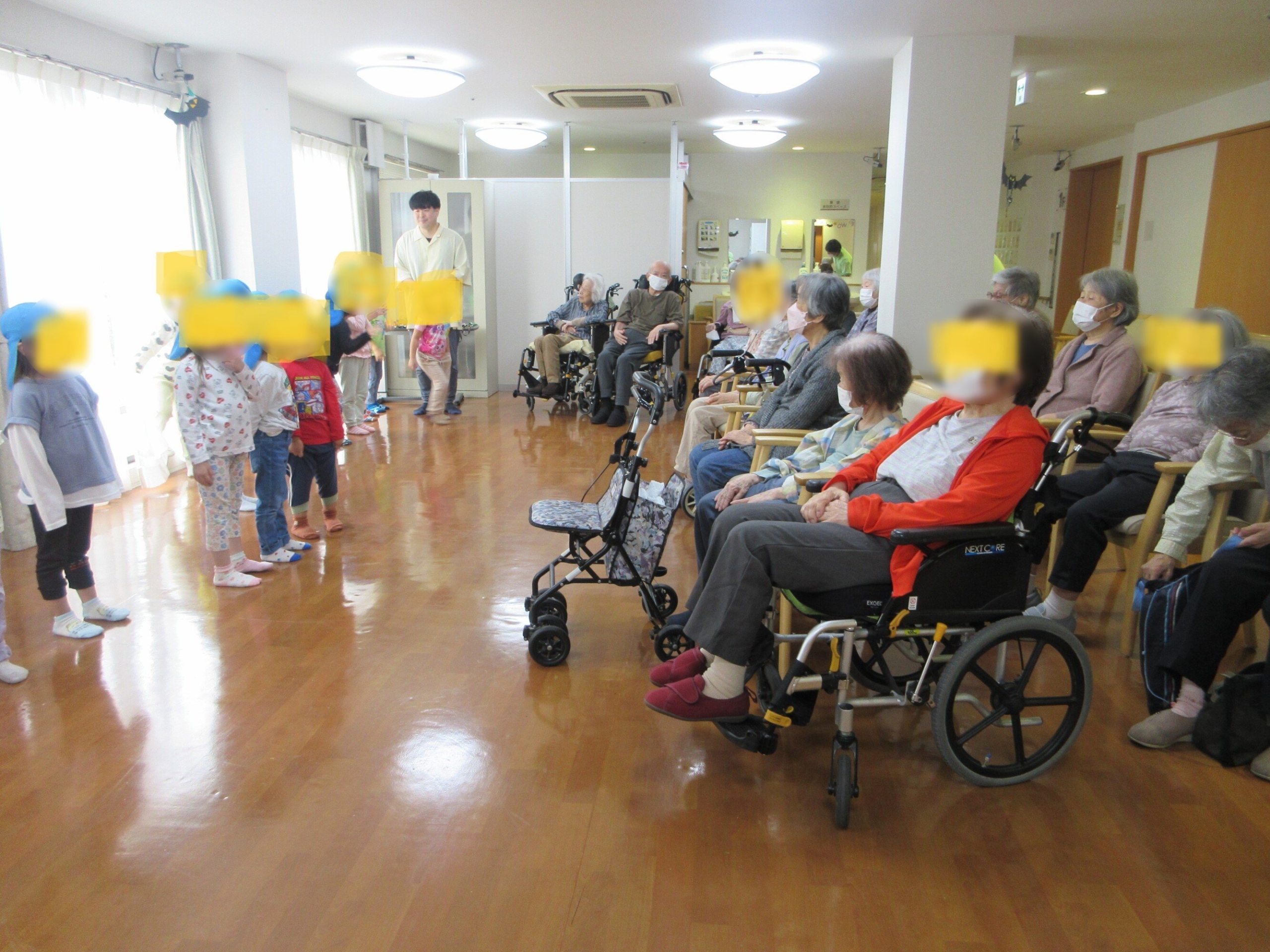 保育園交流会-2 ニチイホーム南大泉