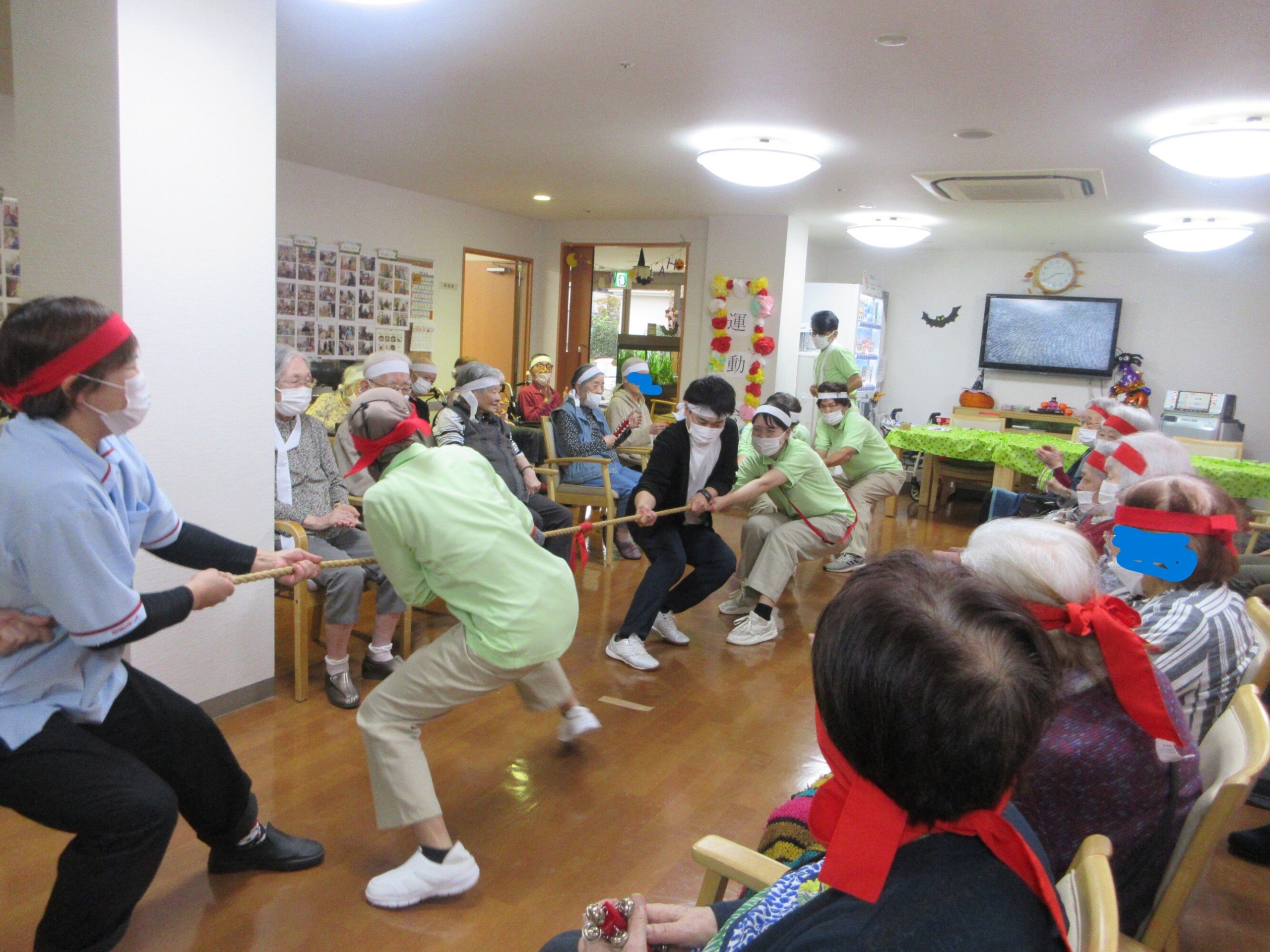 秋の運動会-4 ニチイホーム南大泉