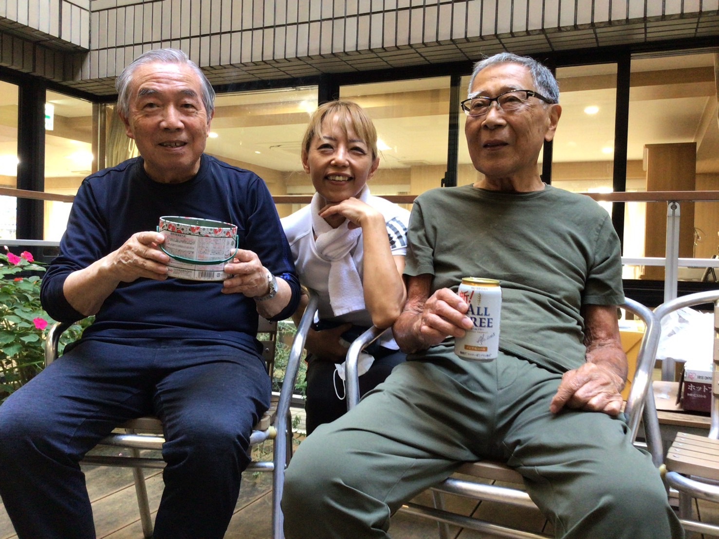 秋のバーベキュー-2　ニチイホーム中野南台