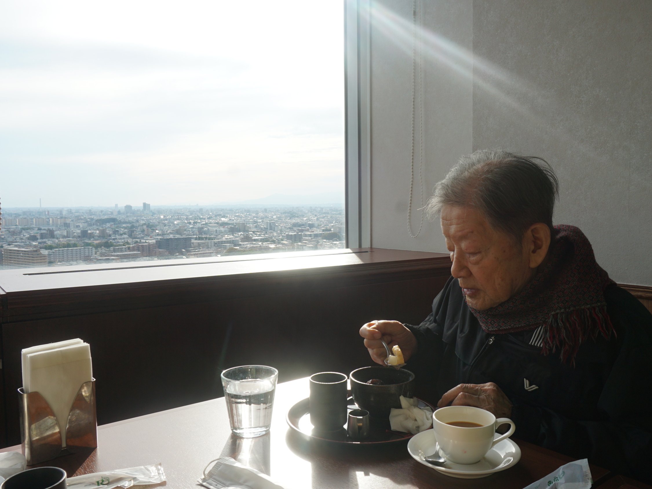 練馬区役所展望台へお出かけ-5　ニチイホーム練馬高野台