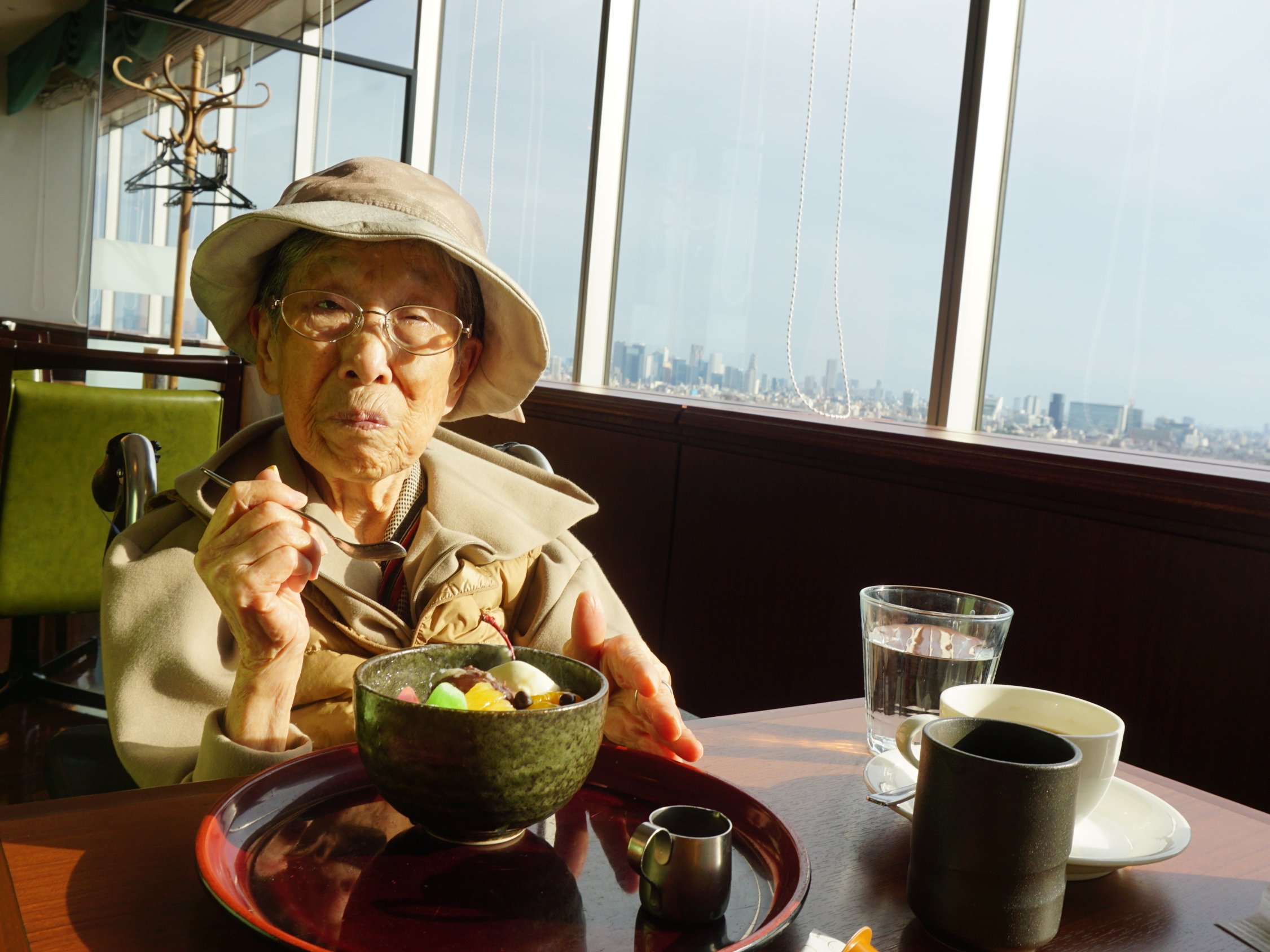 練馬区役所展望台へお出かけ-6　ニチイホーム練馬高野台