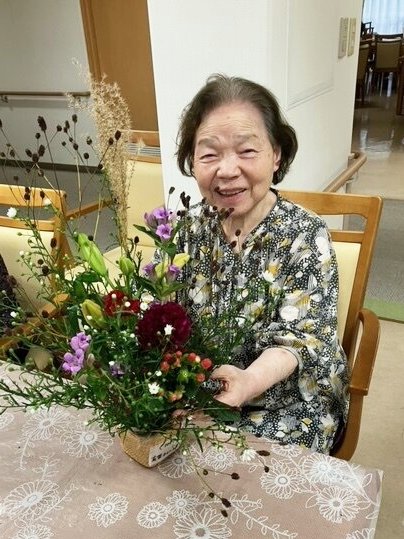 フラワーアレンジメント-3 ニチイホーム杉並堀ノ内