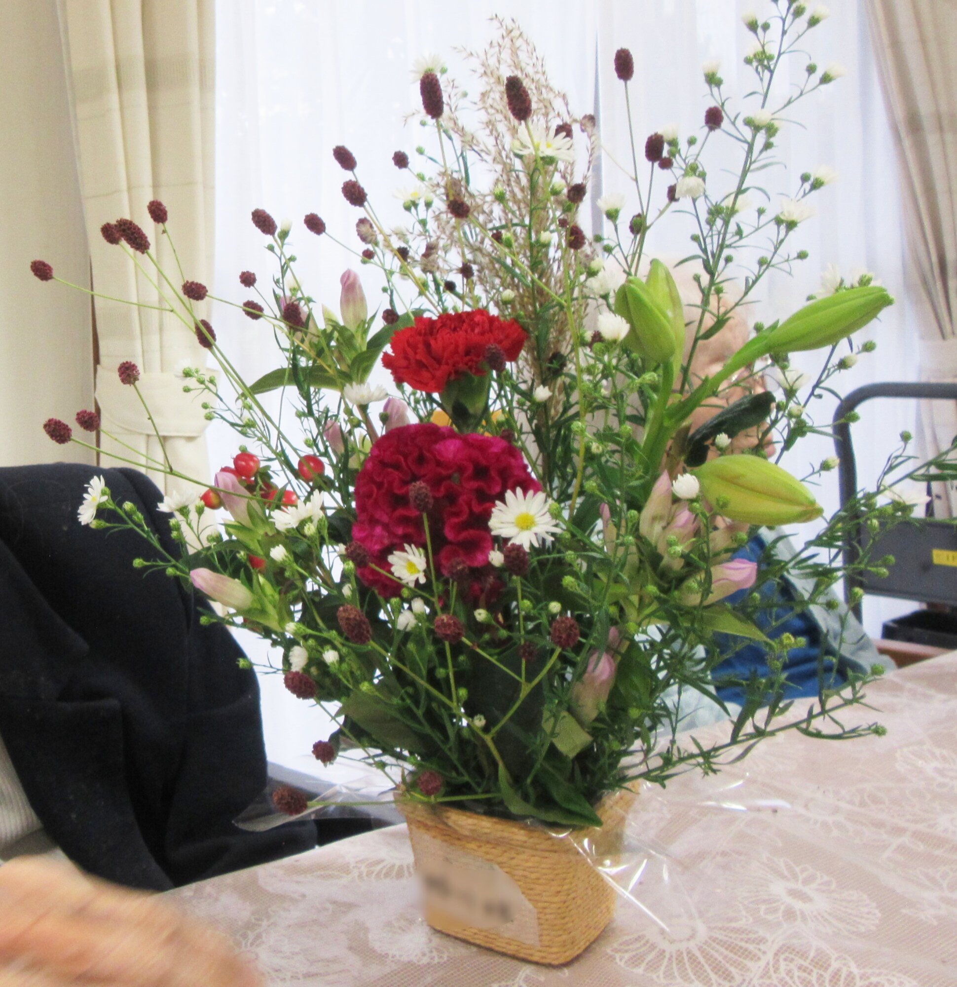 フラワーアレンジメント-4 ニチイホーム杉並堀ノ内