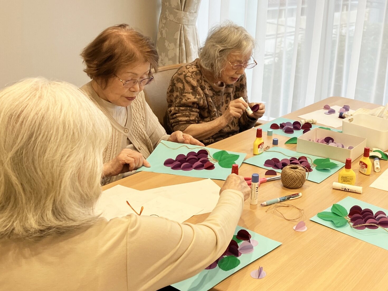 文化展に向けて-1 ニチイホーム杉並松庵