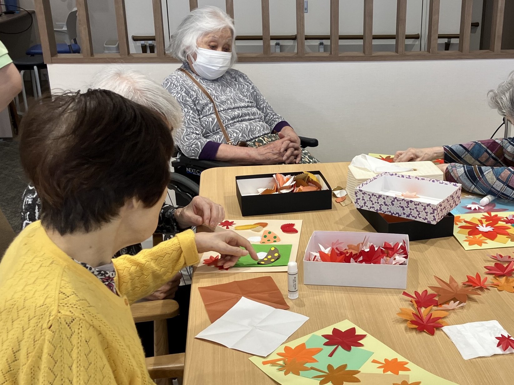 文化展に向けて-2 ニチイホーム杉並松庵