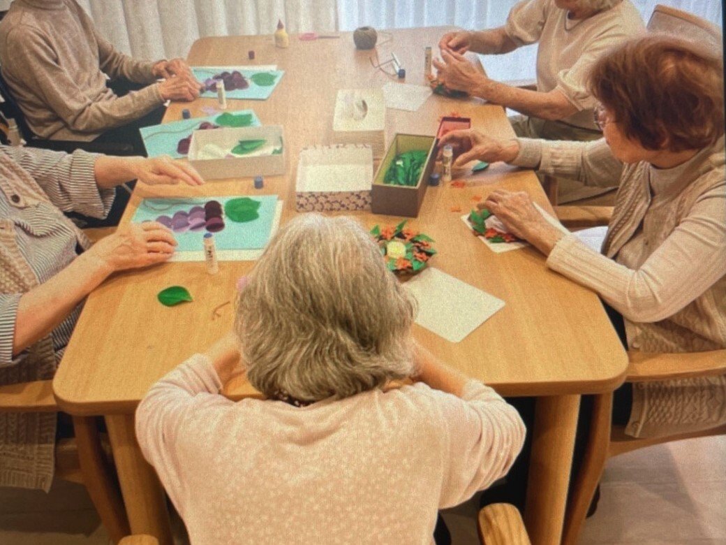 文化展に向けて-3 ニチイホーム杉並松庵