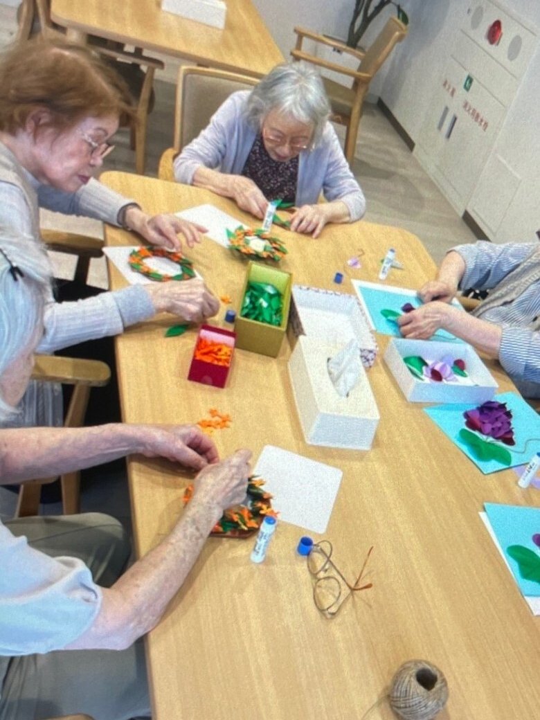 文化展に向けて-4 ニチイホーム杉並松庵