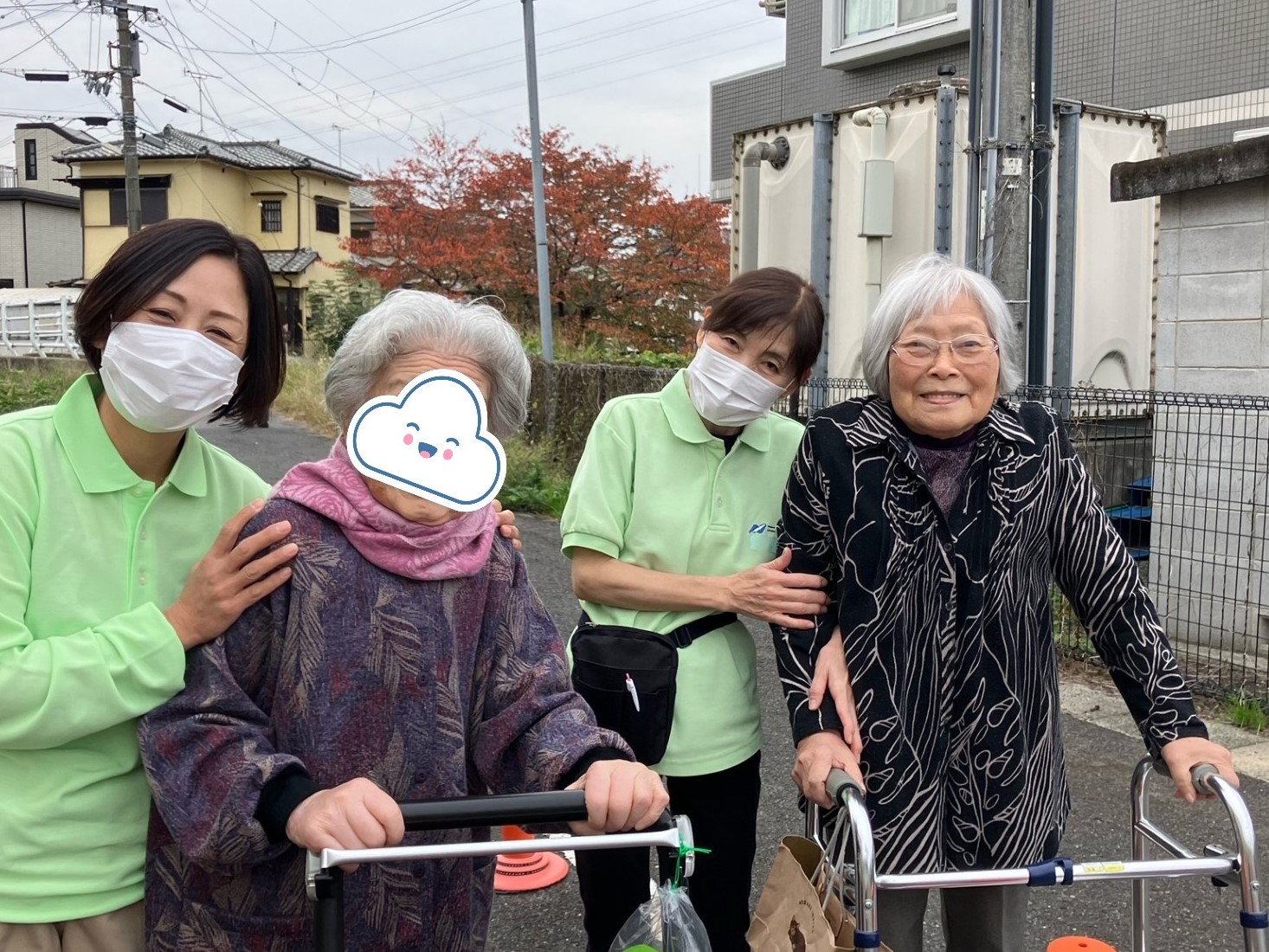 ニチイメゾン栗東20251113お散歩１