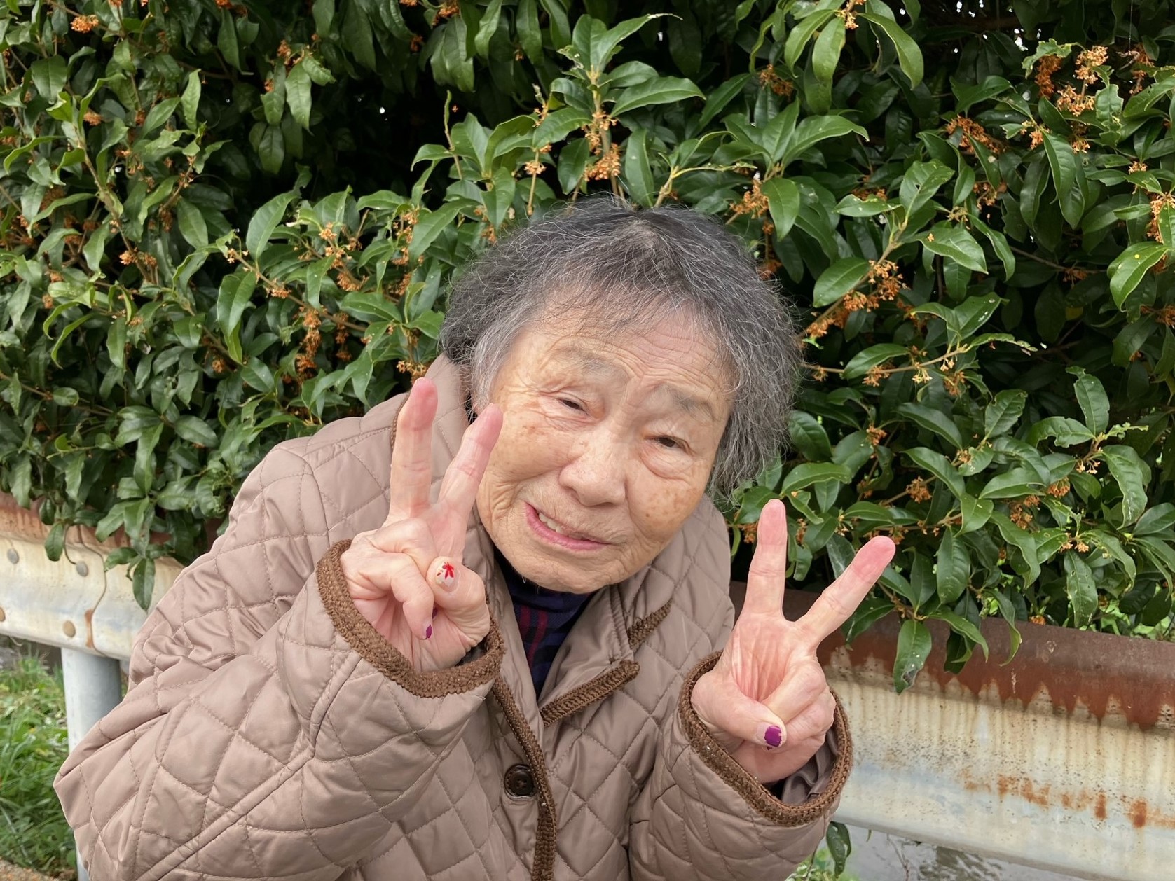 ニチイメゾン栗東20251113お散歩３