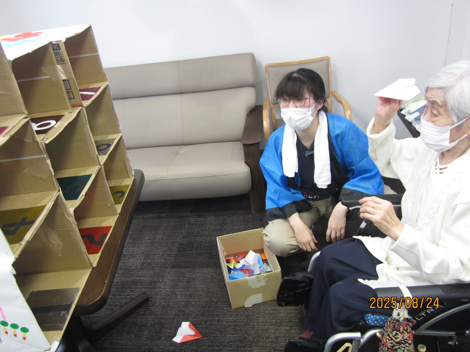 みんなで楽しくお祭り気分♪-2 ニチイホーム青葉台