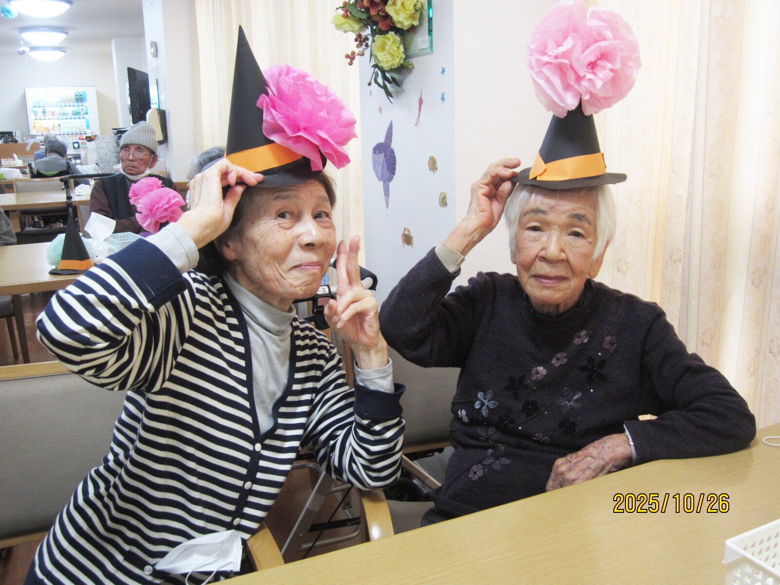 ハロウィン飾り作り♪-1 ニチイホーム青葉台