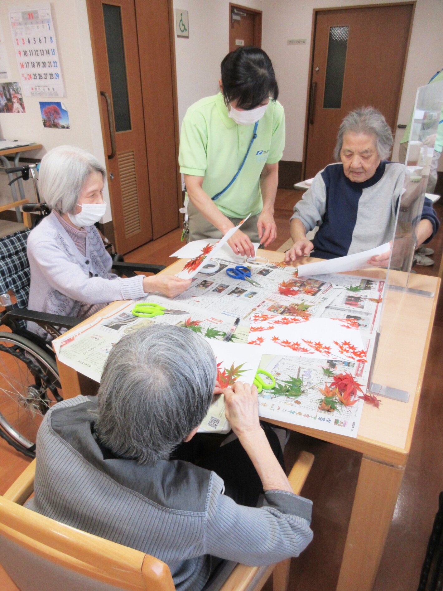 紅葉狩り-1　ニチイホーム千歳船橋