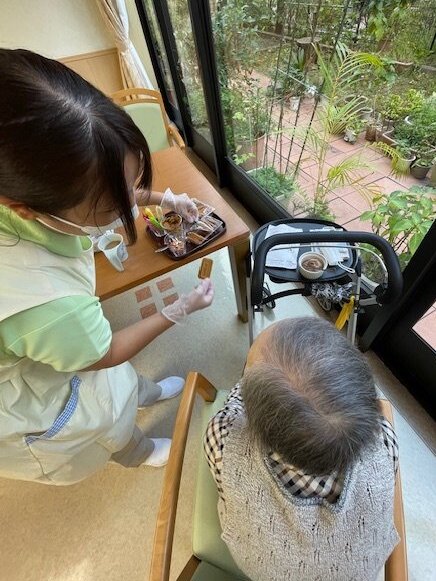 アイスクリームイベント-5 ニチイホームはるひ野Ⅱ番館