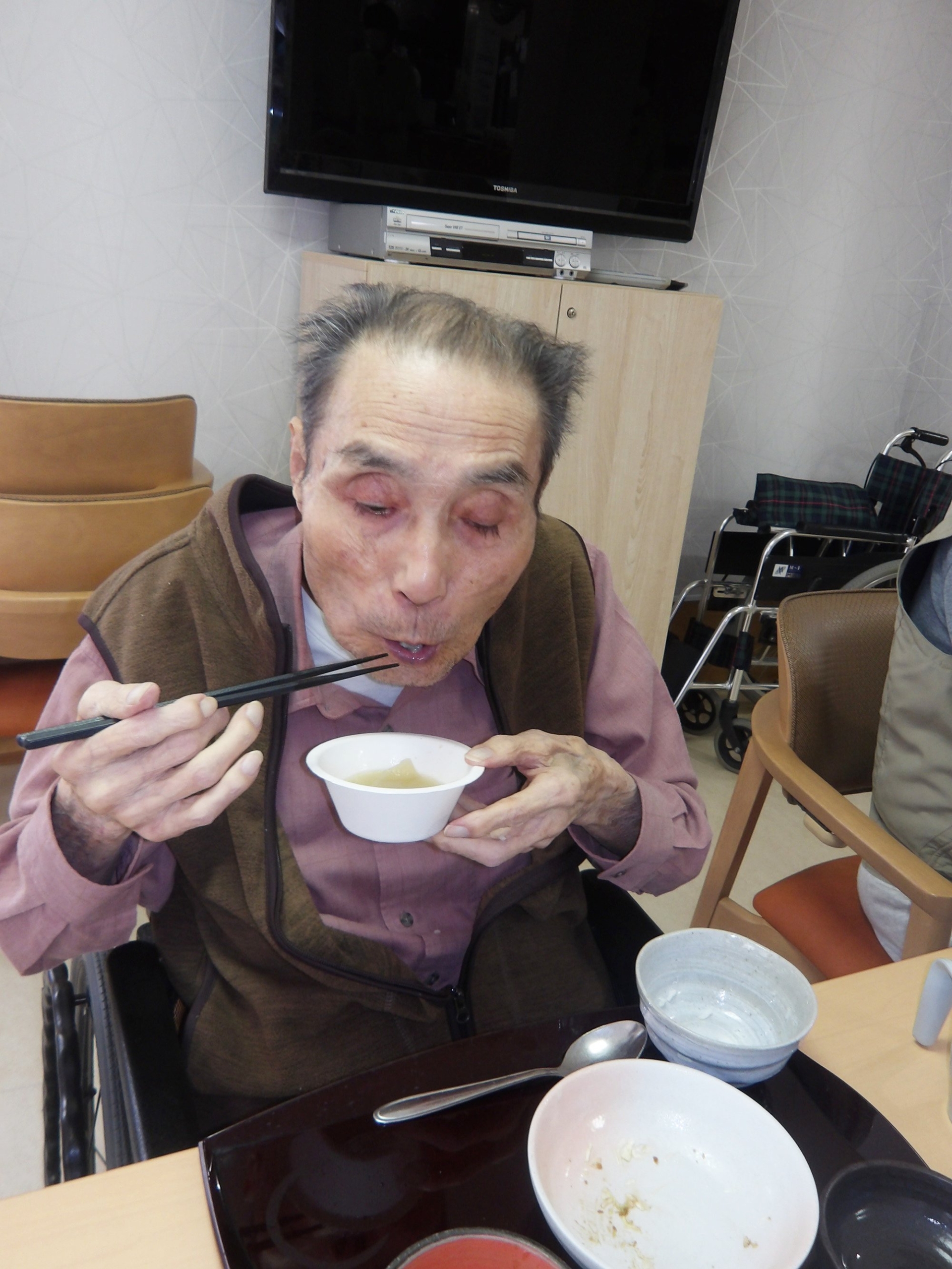 豚汁作り-6　ニチイホーム東府中