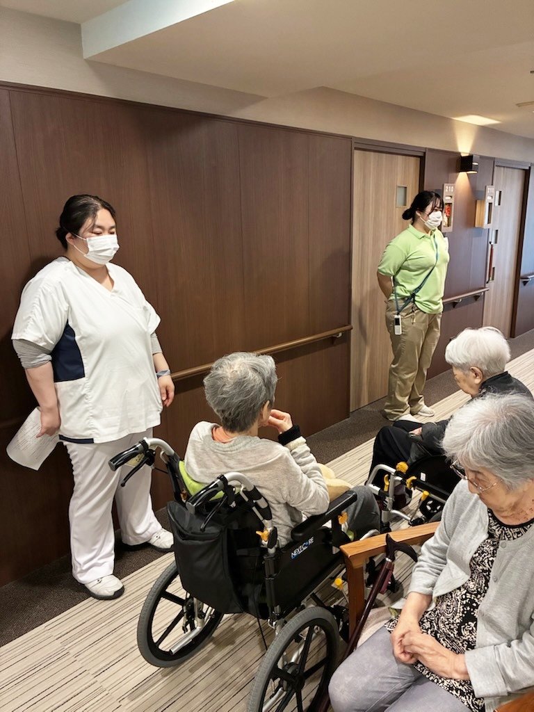 秋季避難訓練-3 ニチイホーム碑文谷