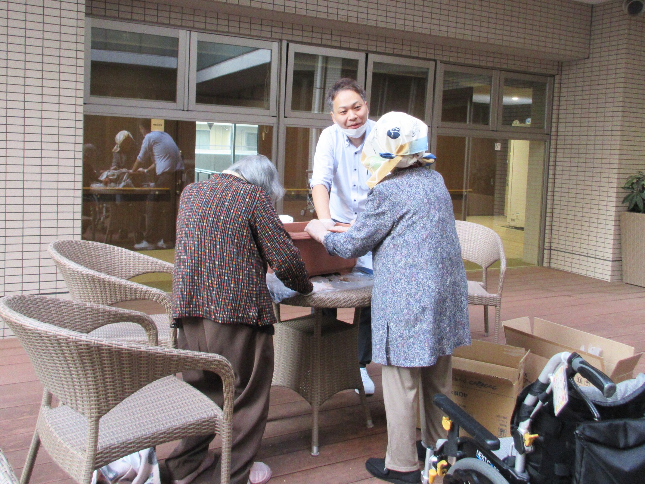 園芸サークル-4 ニチイホーム勝どき