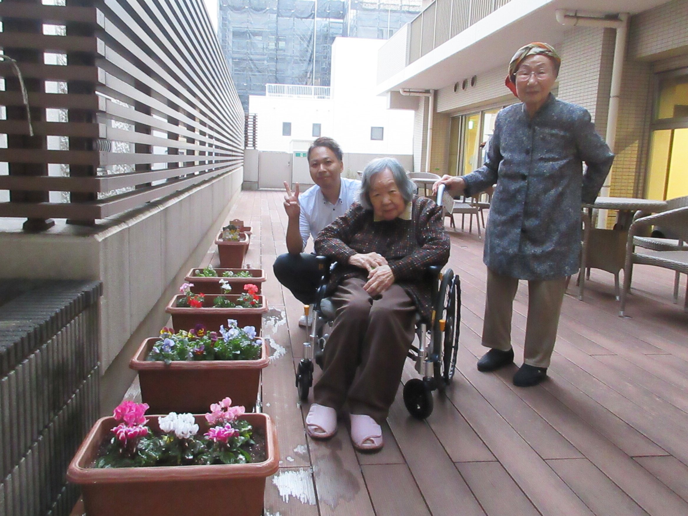 園芸サークル-5 ニチイホーム勝どき