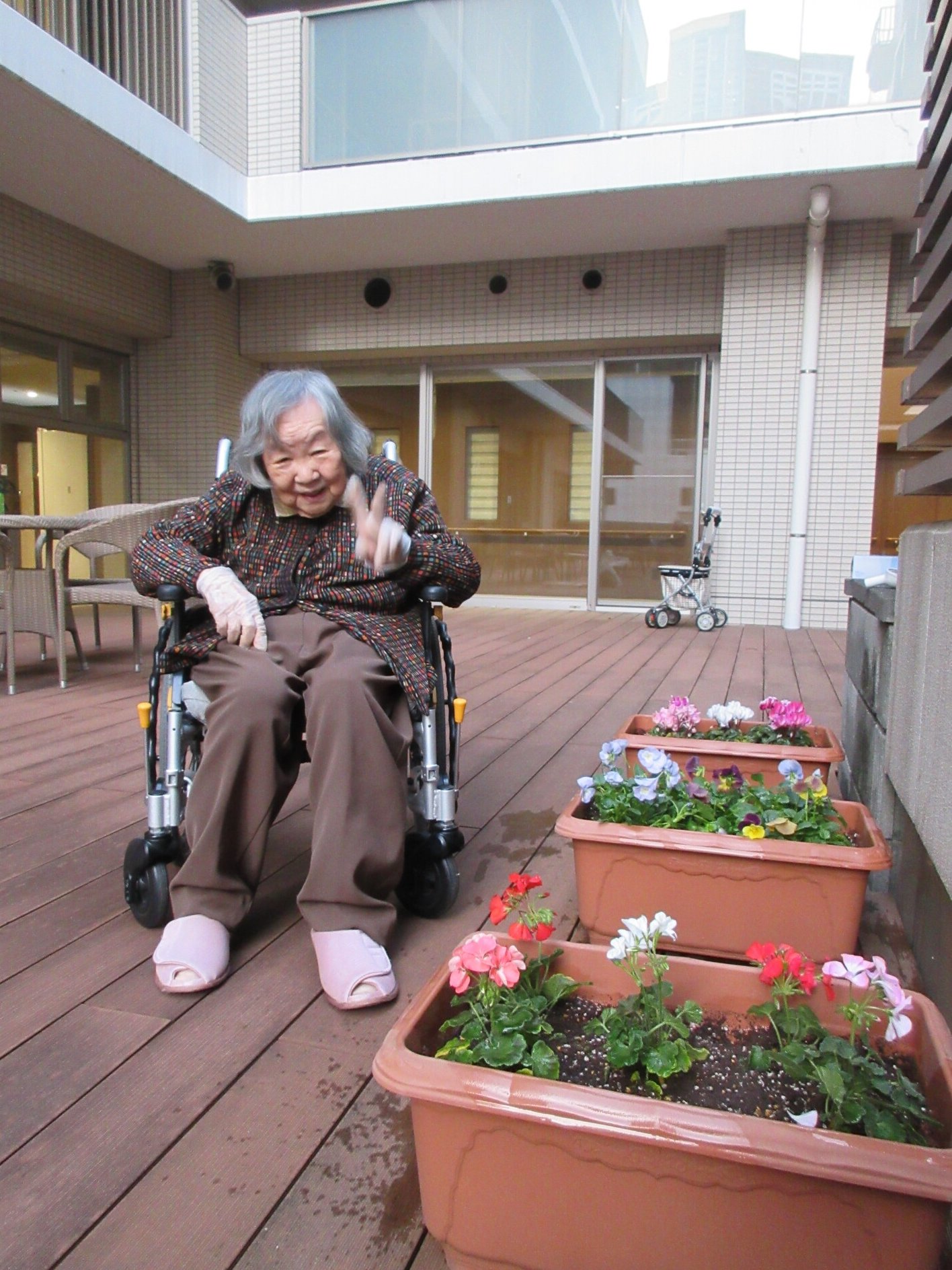 園芸サークル-6 ニチイホーム勝どき