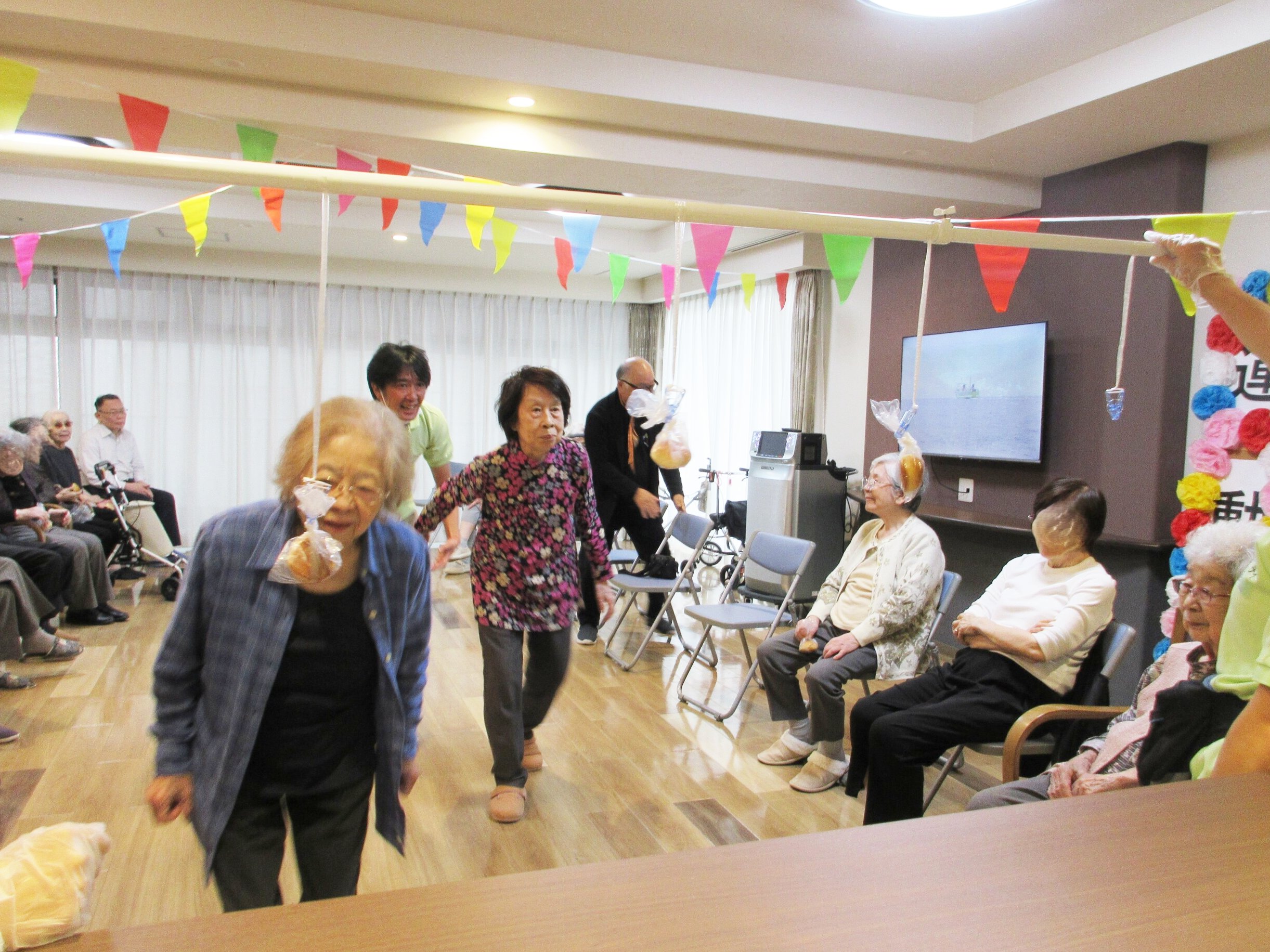 秋の大運動会-2 ニチイホーム勝どき