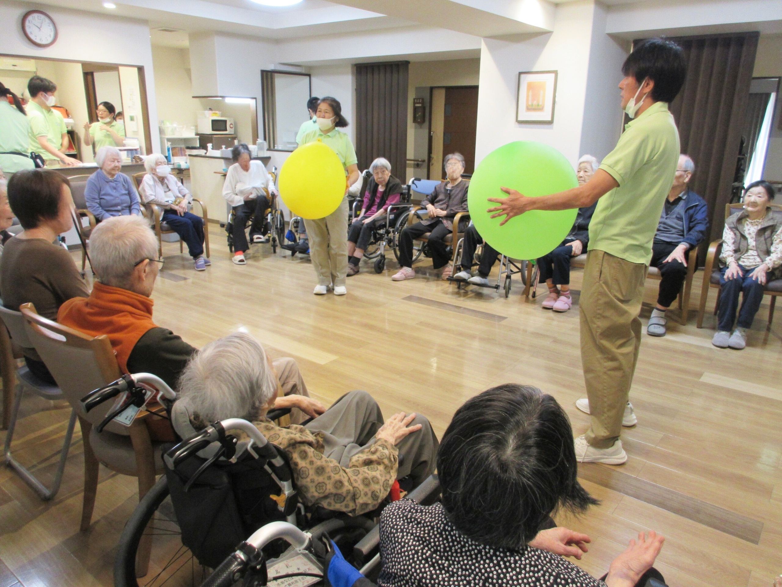 秋の大運動会-3 ニチイホーム勝どき