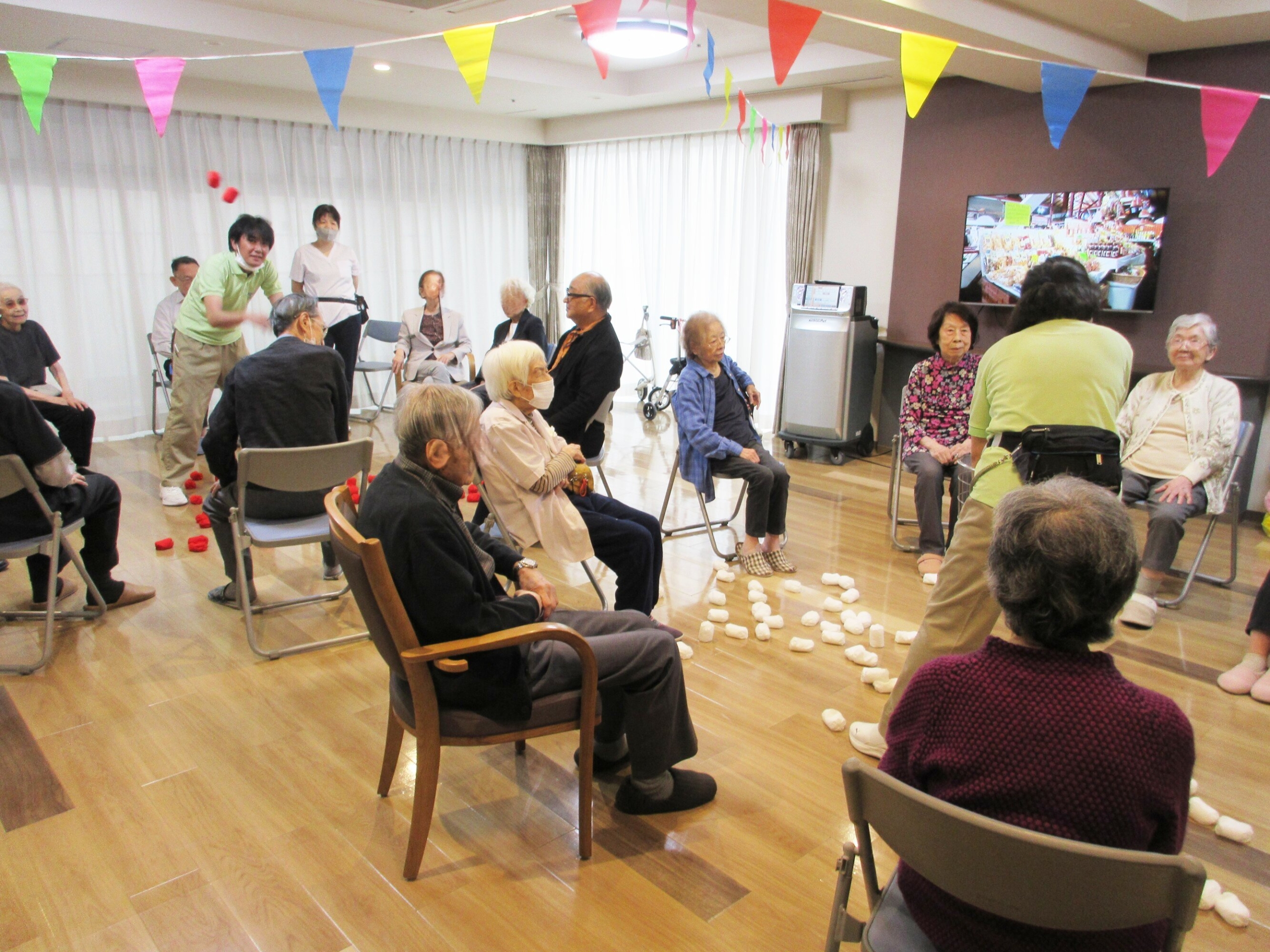 秋の大運動会-6 ニチイホーム勝どき
