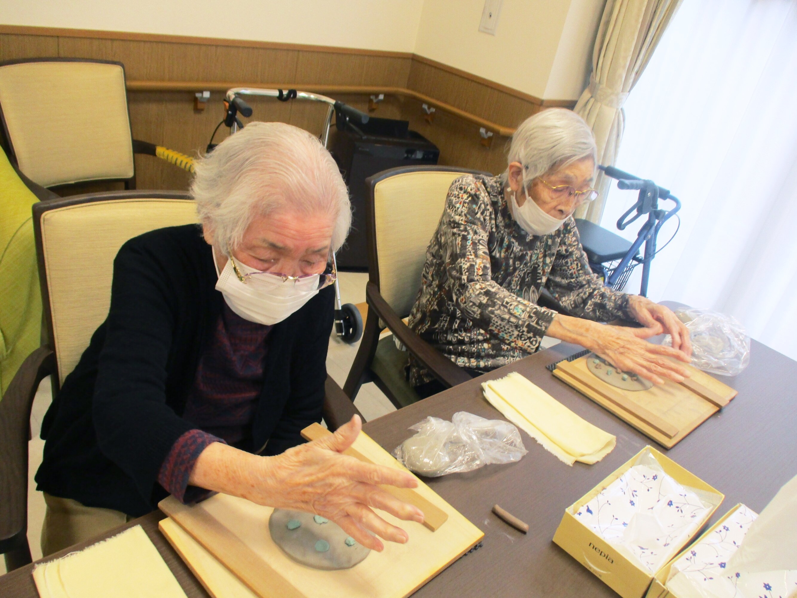 陶芸教室-1 ニチイホーム柏の葉