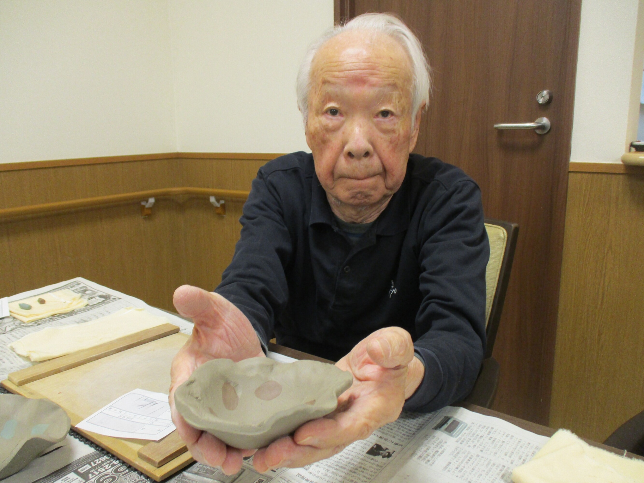 陶芸教室-3 ニチイホーム柏の葉