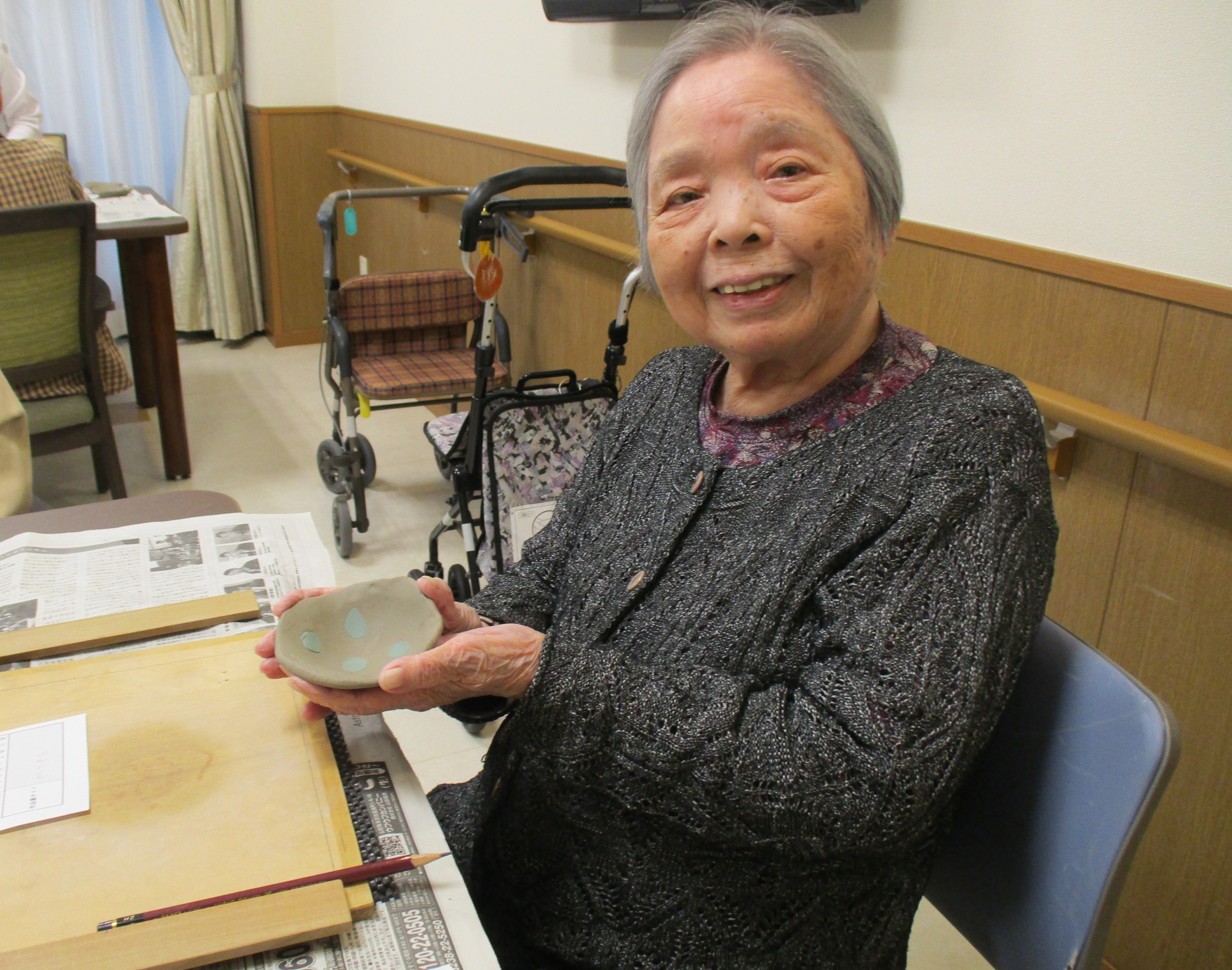 陶芸教室-4 ニチイホーム柏の葉