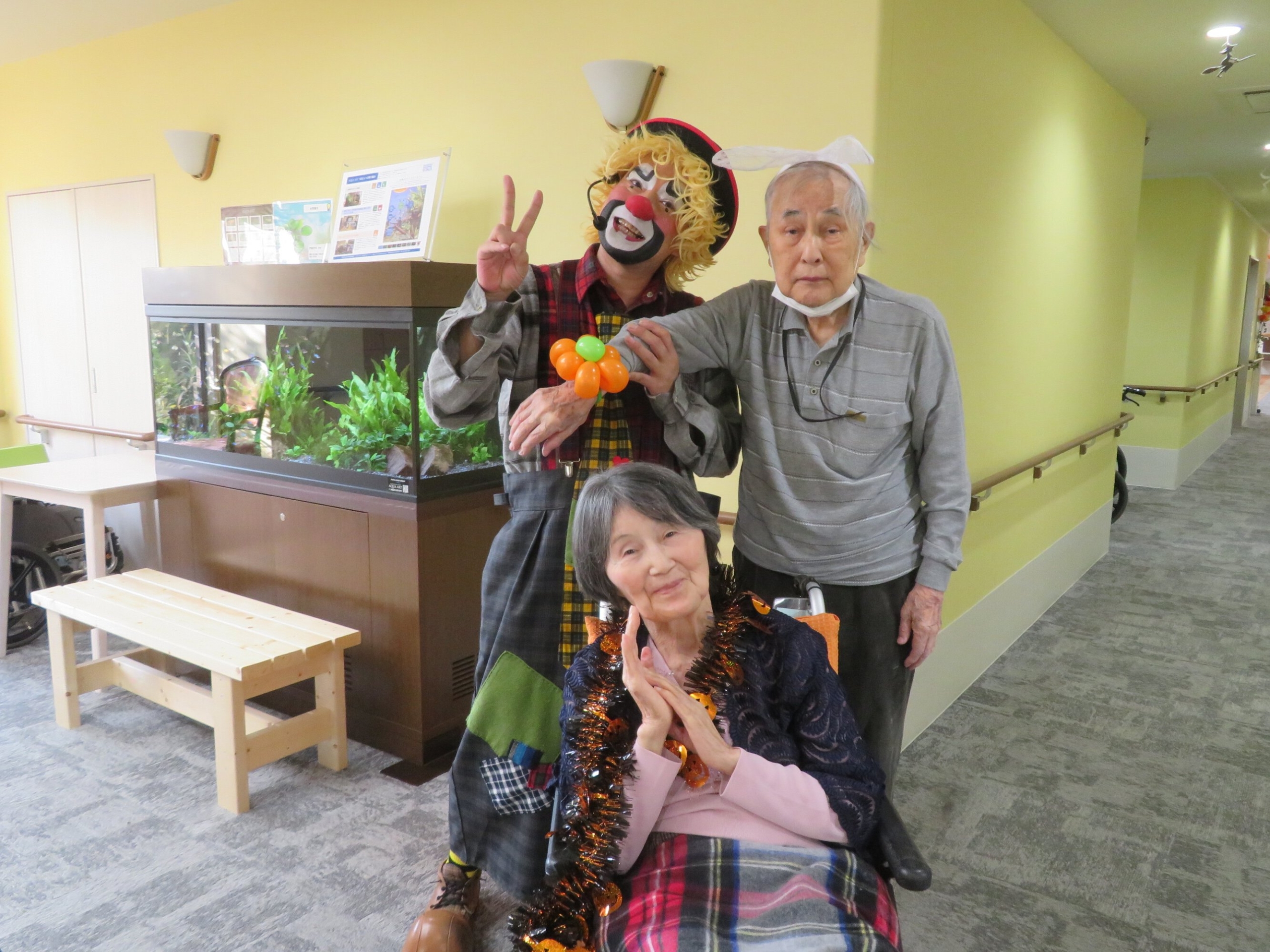 ハロウィンパーティ-4 ニチイホーム三鷹Ⅱ番館