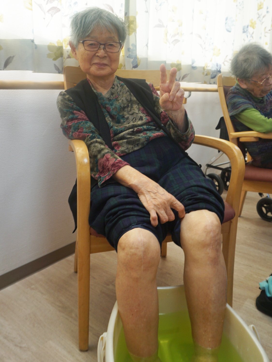 足湯-1　ニチイホーム練馬高野台