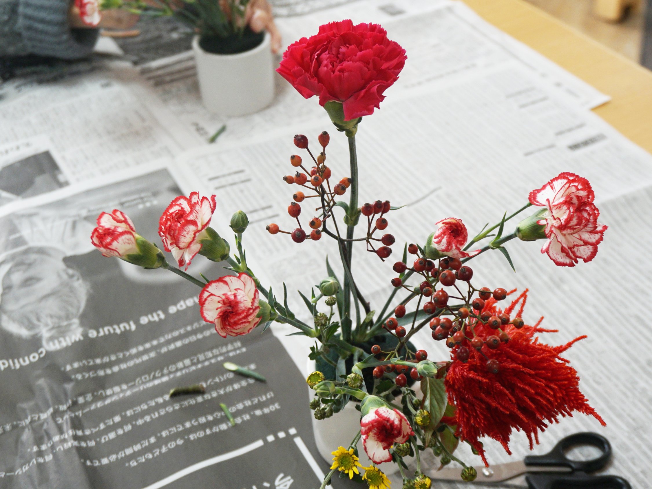 フラワーアレンジメント-4 ニチイホーム練馬高野台