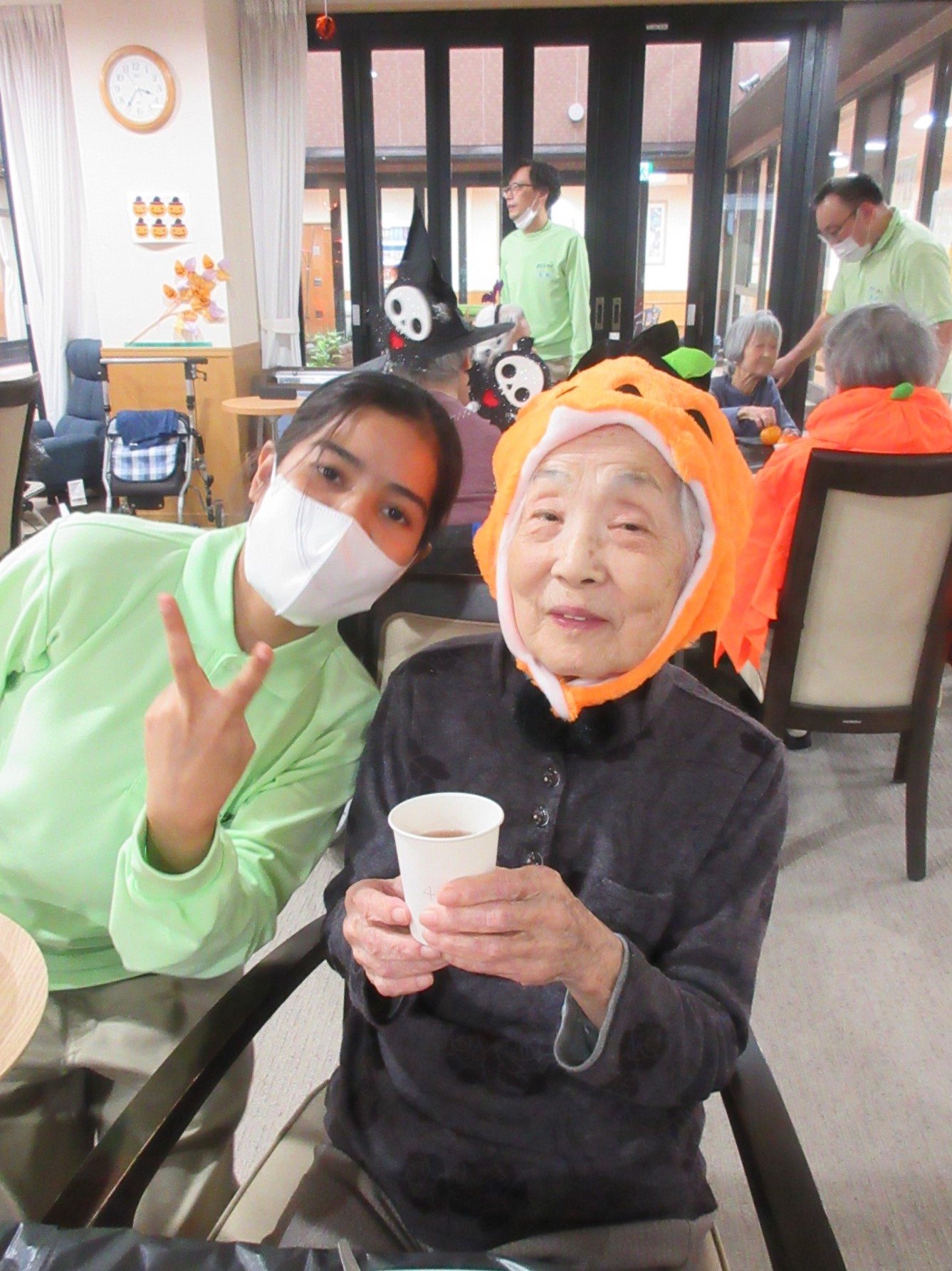 ハロウィン喫茶2025-5 ニチイホーム登戸