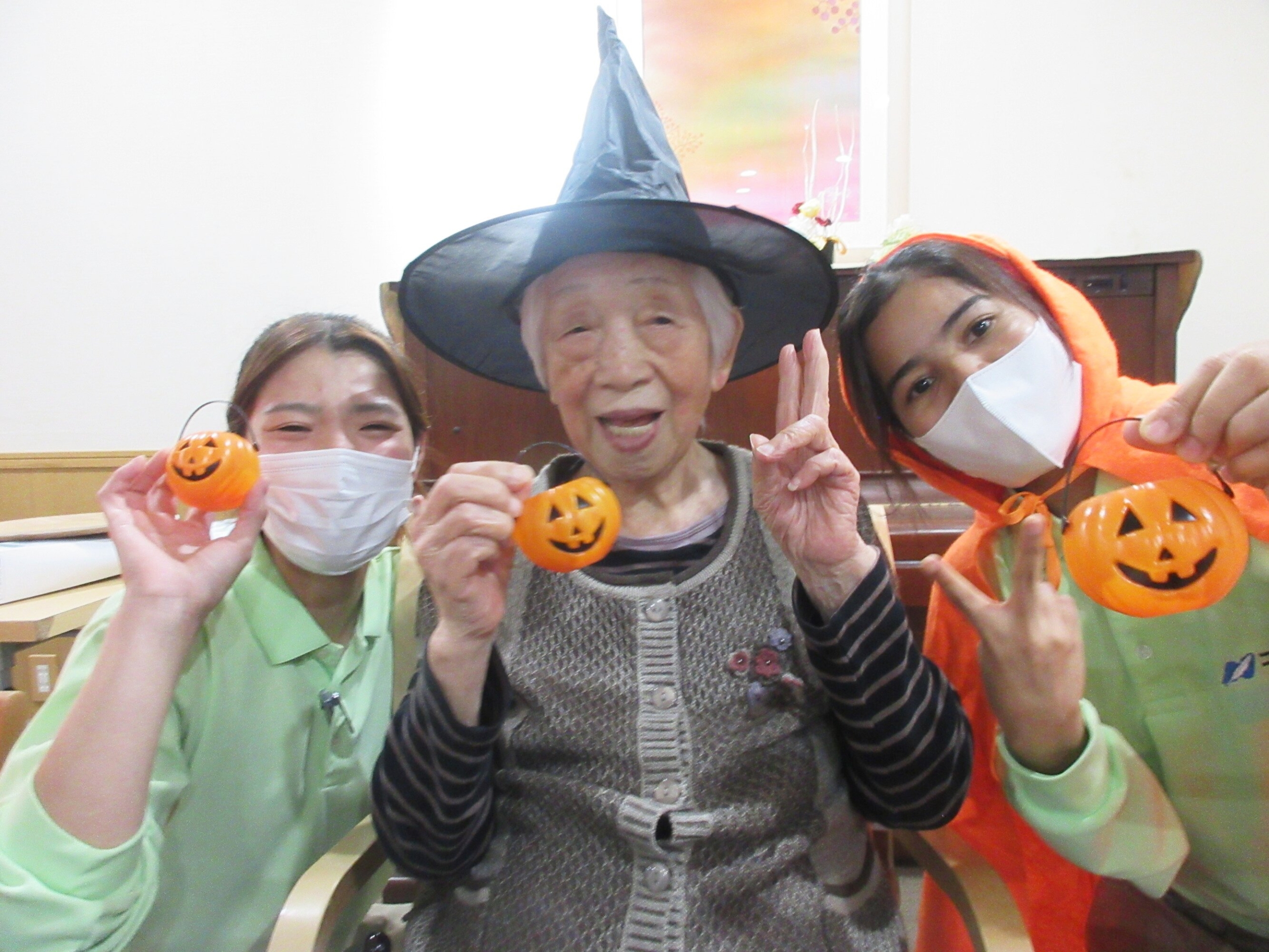 ハロウィン喫茶2025-3 ニチイホーム登戸