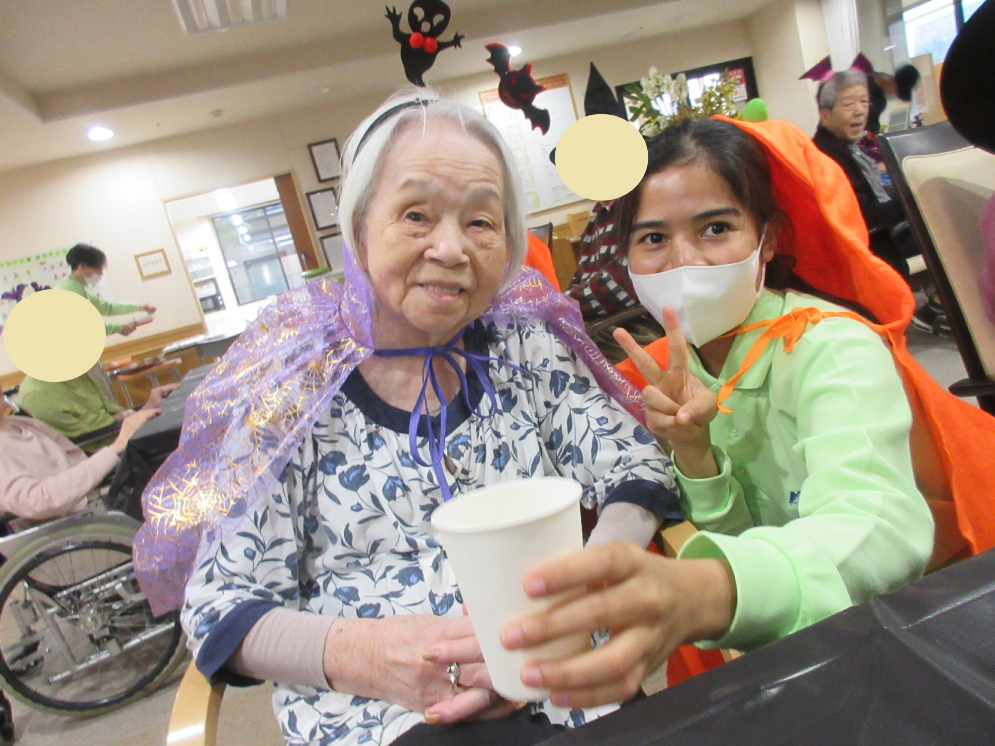 ハロウィン喫茶2025-6 ニチイホーム登戸