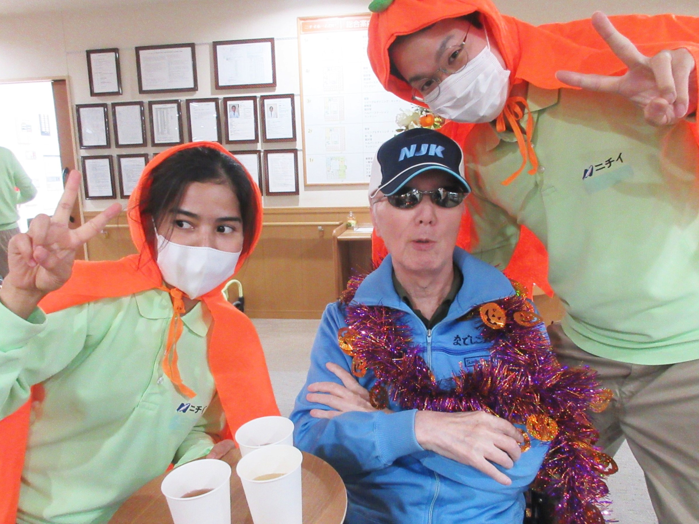 ハロウィン喫茶2025 -1ニチイホーム登戸