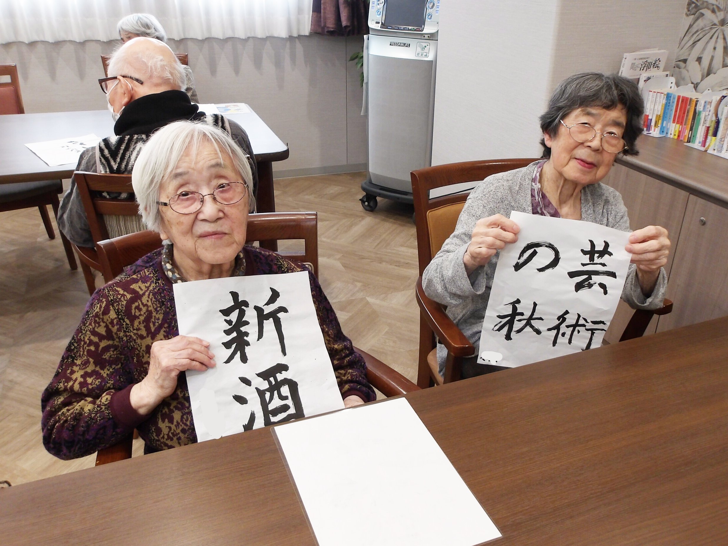 芸術の秋、作品展-5　ニチイホーム野方