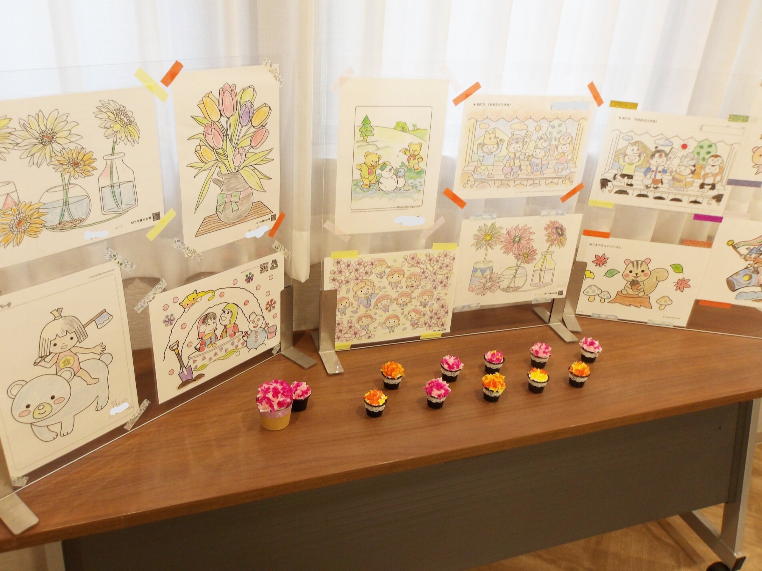 芸術の秋、作品展-6　ニチイホーム野方