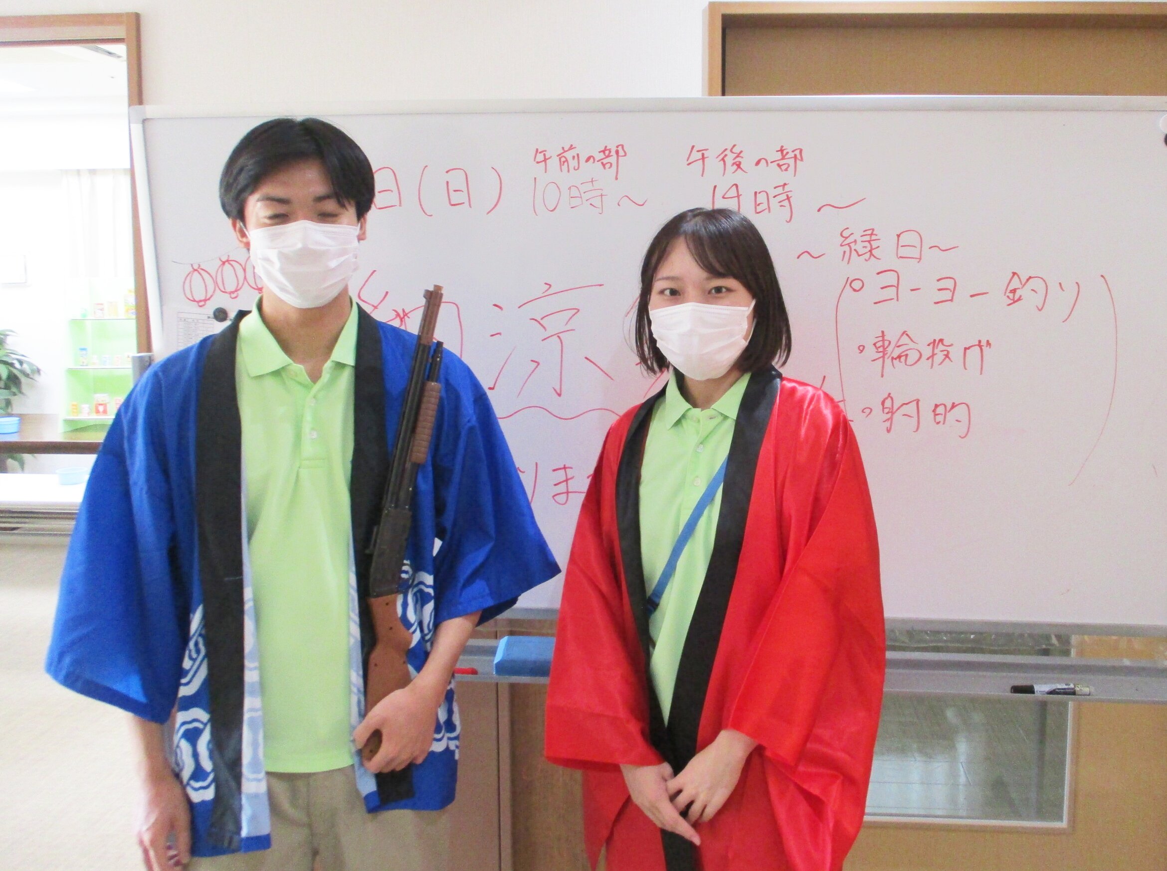 恒例　夏の納涼祭-6　ニチイホーム王子