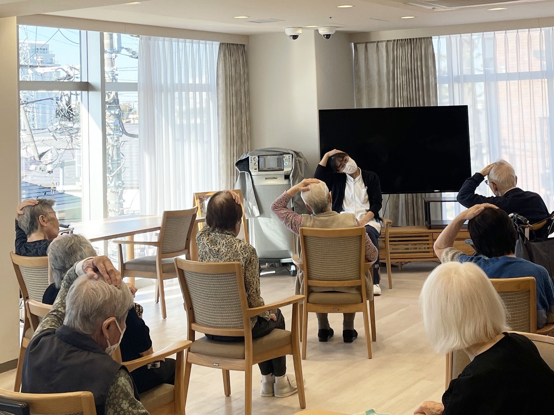 リハビリ体操-1　ニチイホーム杉並松庵