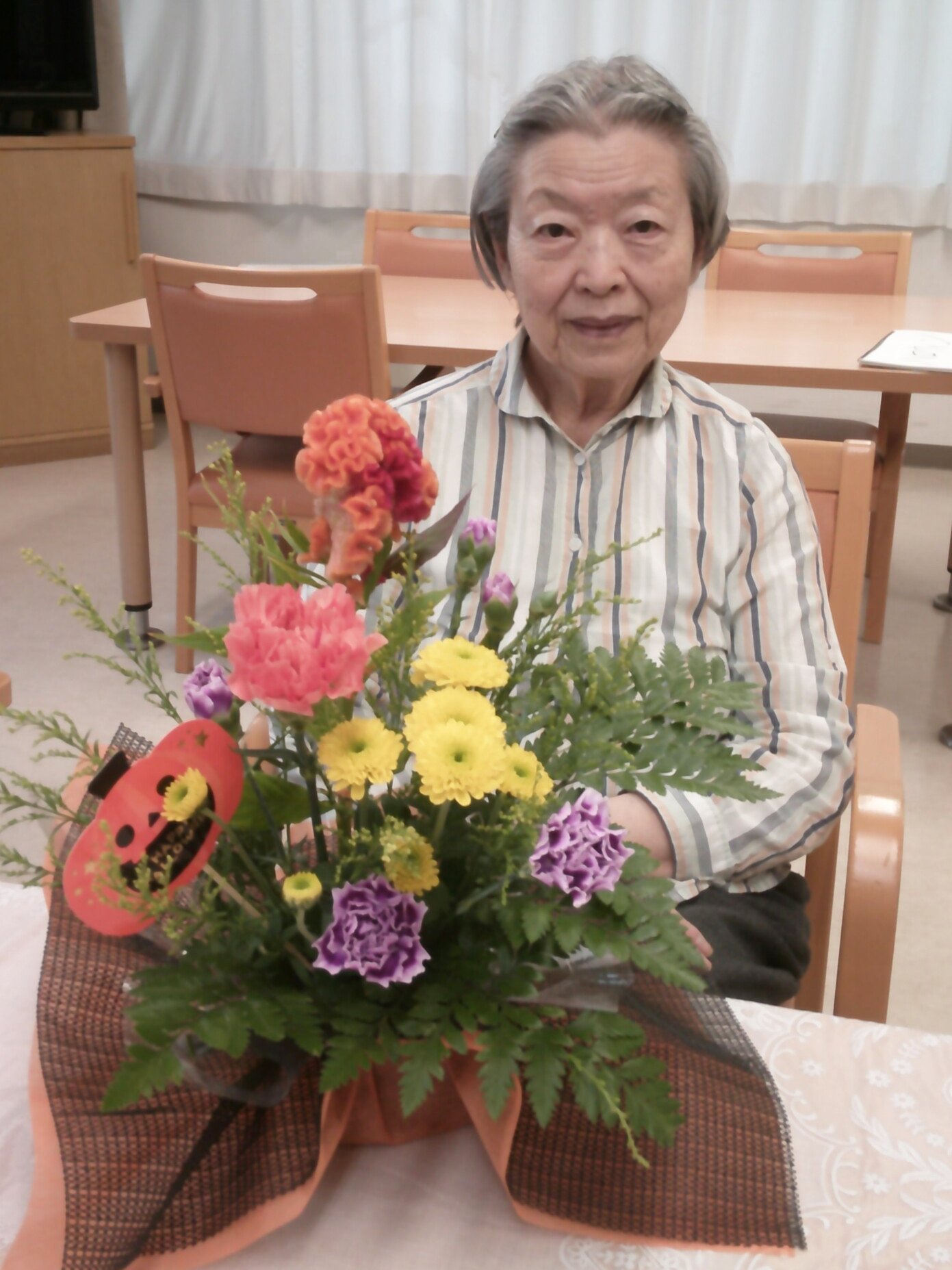 フラワーアレンジメント-2 ニチイホーム高幡不動