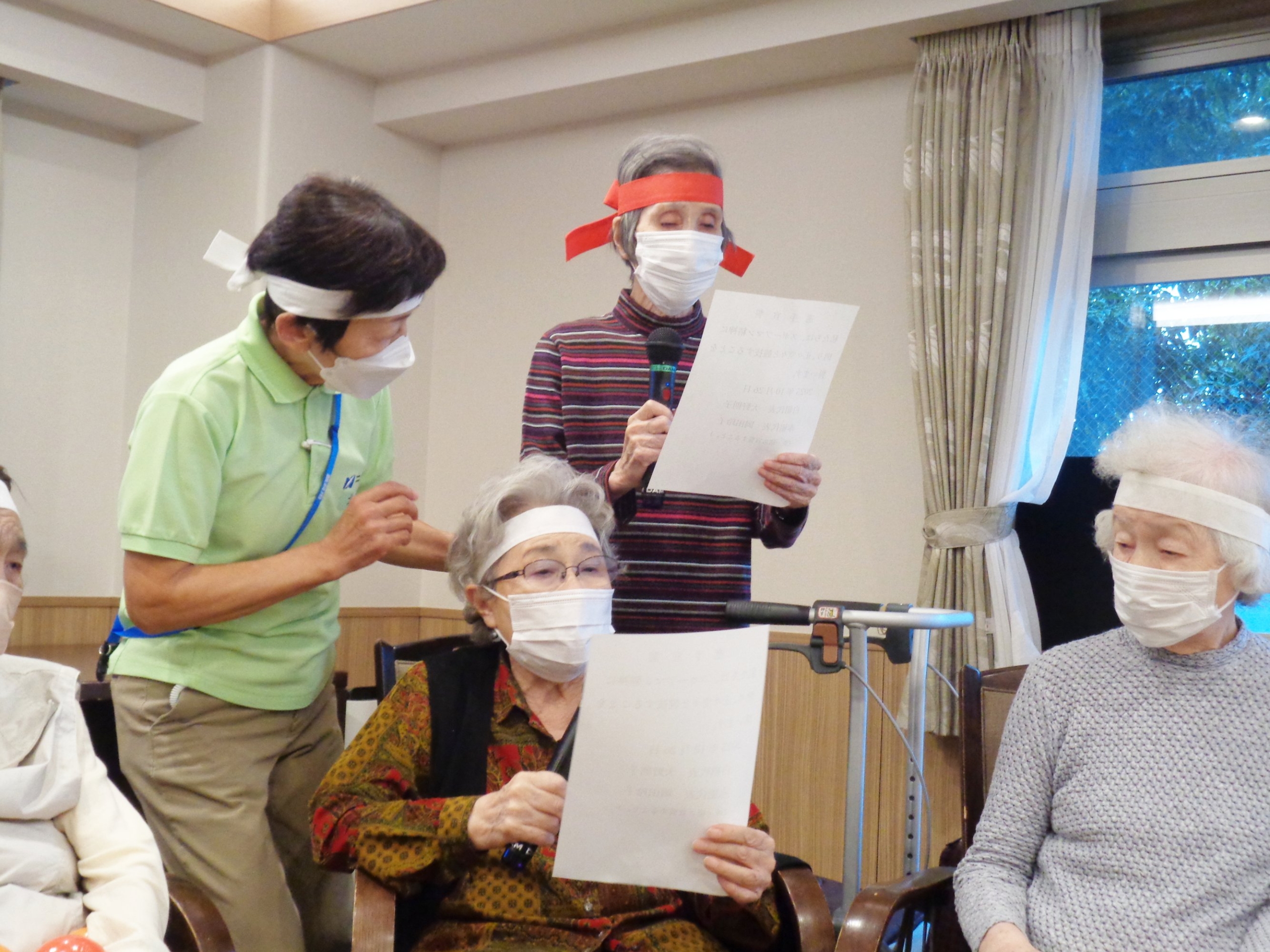 運動会-1 ニチイホーム都立家政