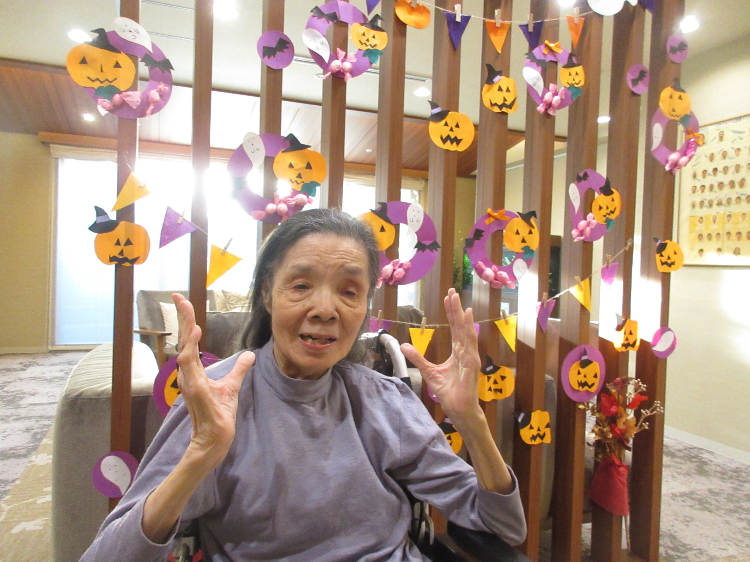 ハロウィン2025～記念撮影～-2　ニチイホーム用賀