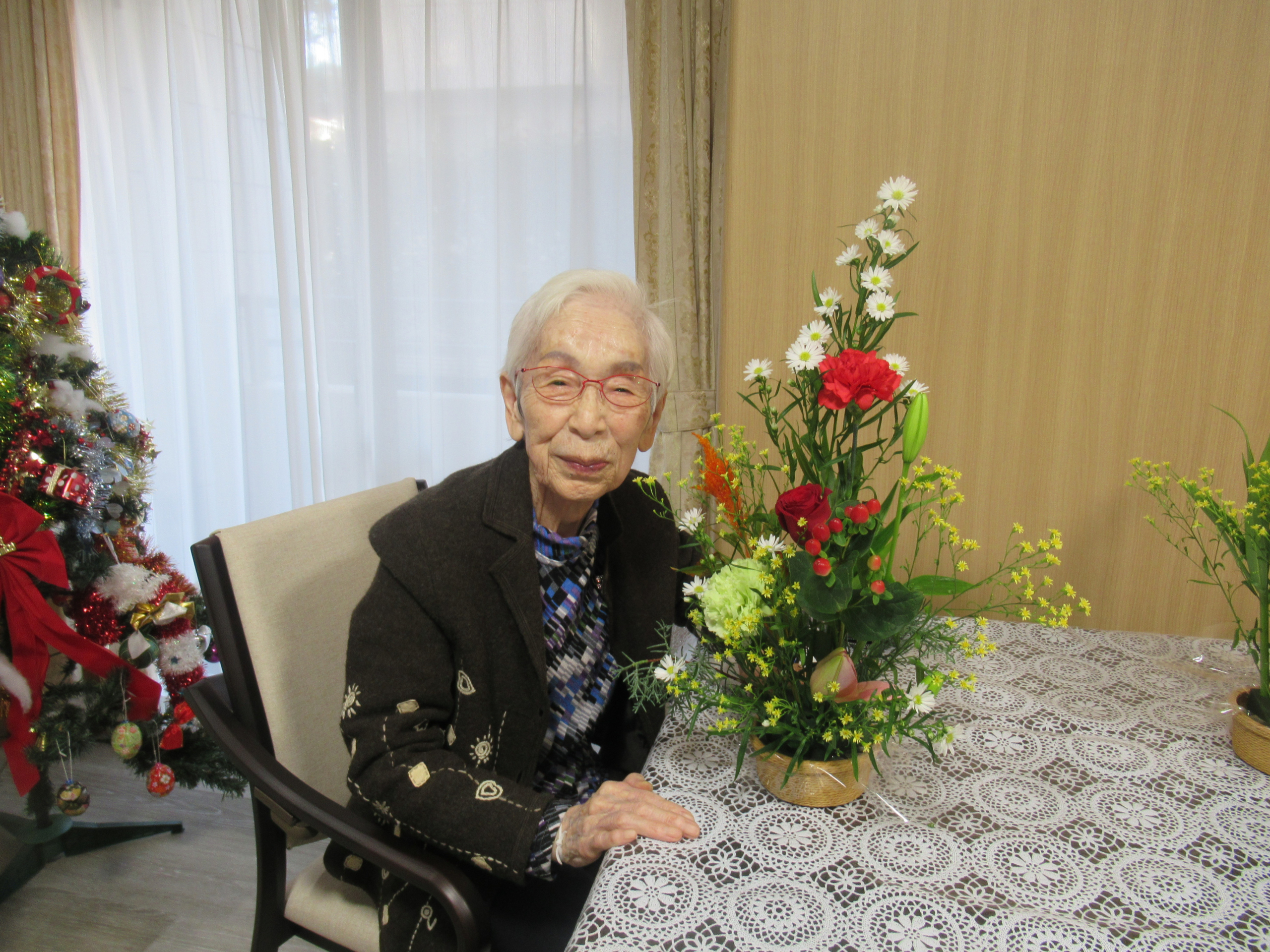 ニチイホーム中野南台フラワーアレンジメント４