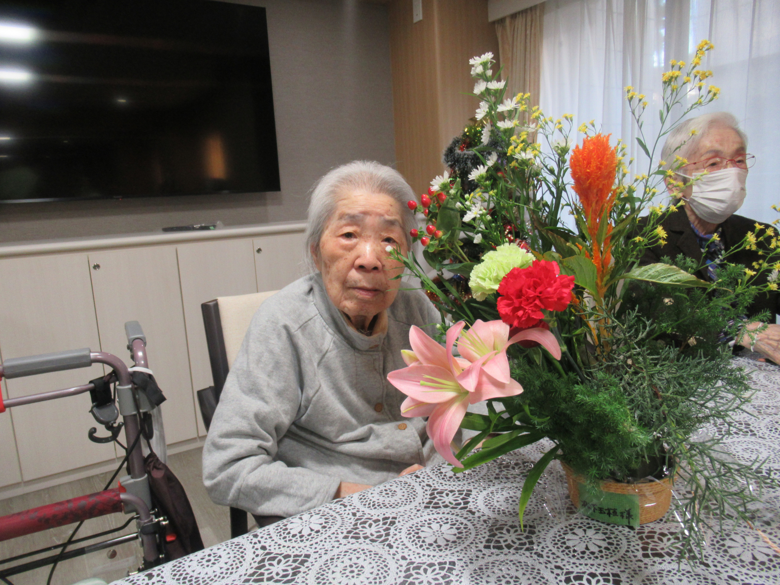 ニチイホーム中野南台フラワーアレンジメント５