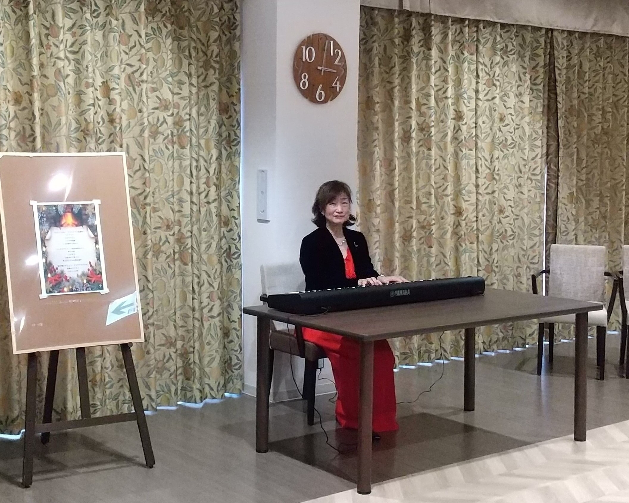 ニチイメゾン川西畦野20251214ピアノ演奏会2