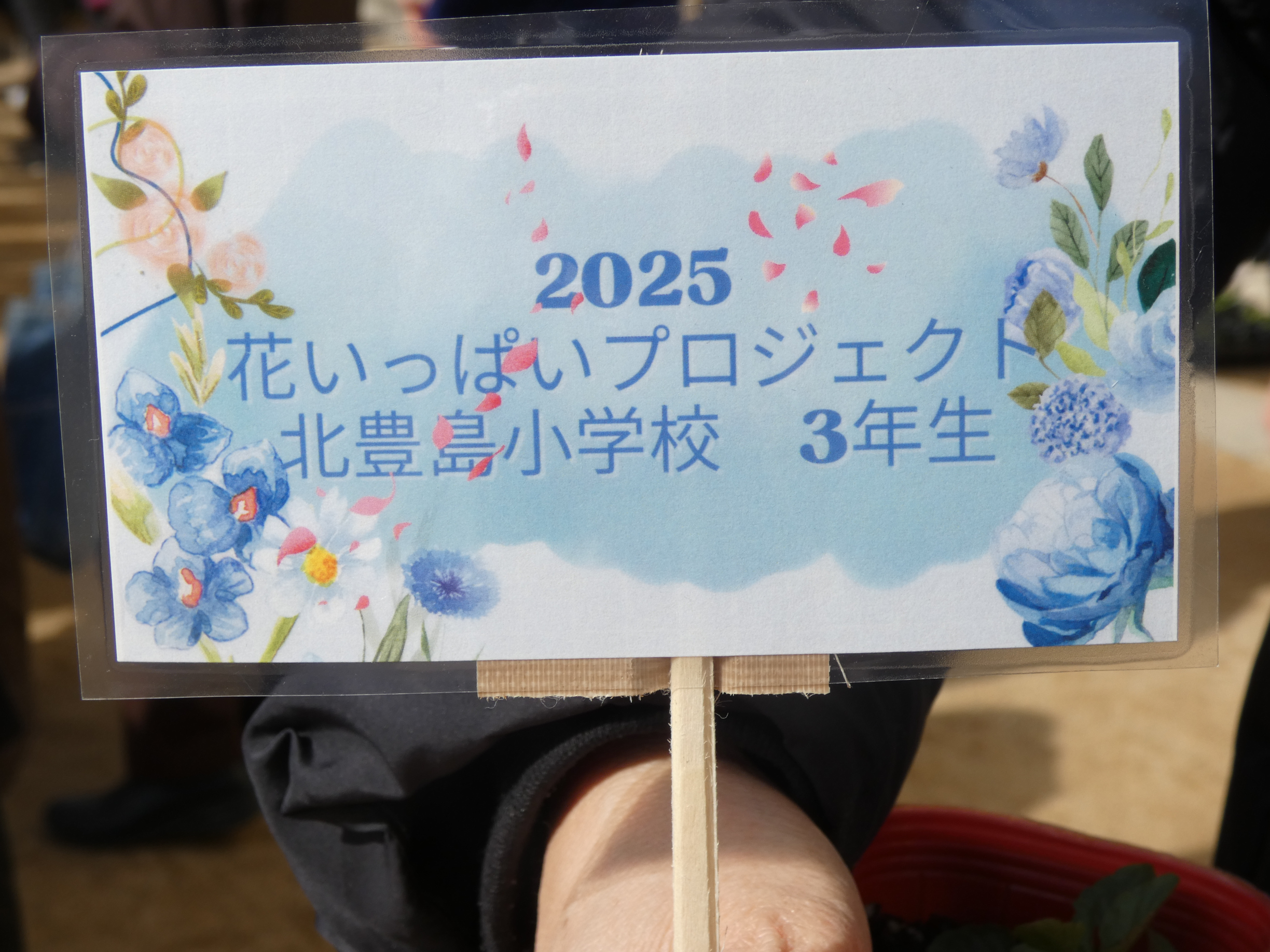 ニチイメゾン北豊島20251215花いっぱい１