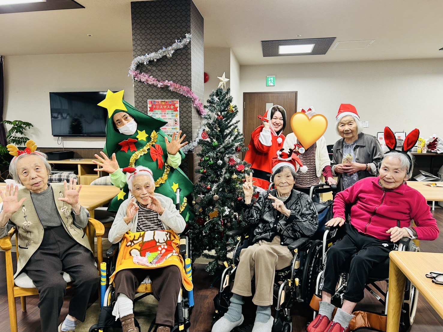 ニチイメゾン南草津Ⅱ番館20251221クリスマス１