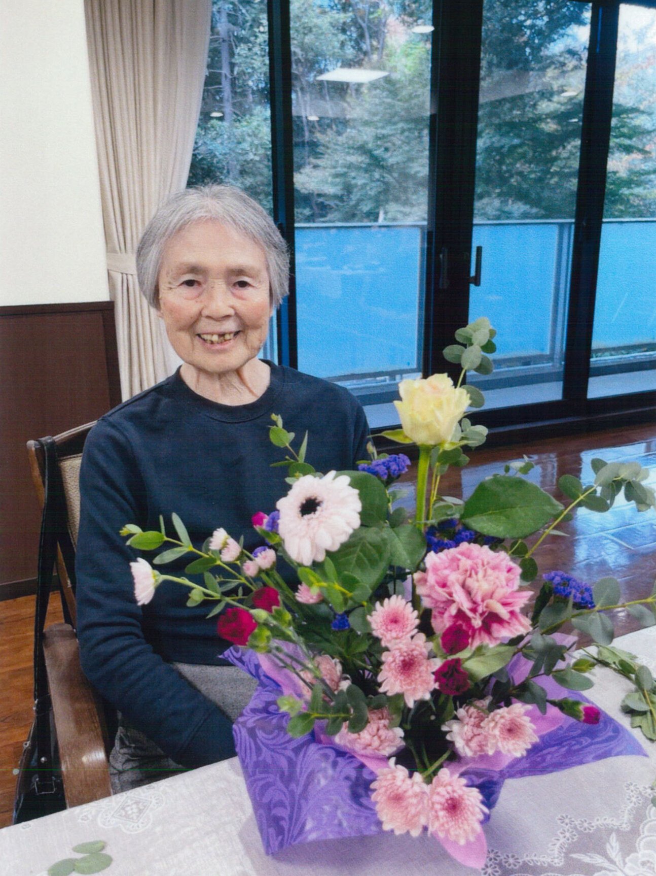 フラワーアレンジメント-3 ニチイホーム江古田の杜