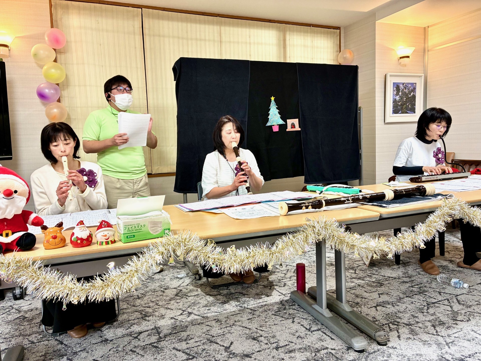 一足早いクリスマス会♪ -1　ニチイホームはるひ野